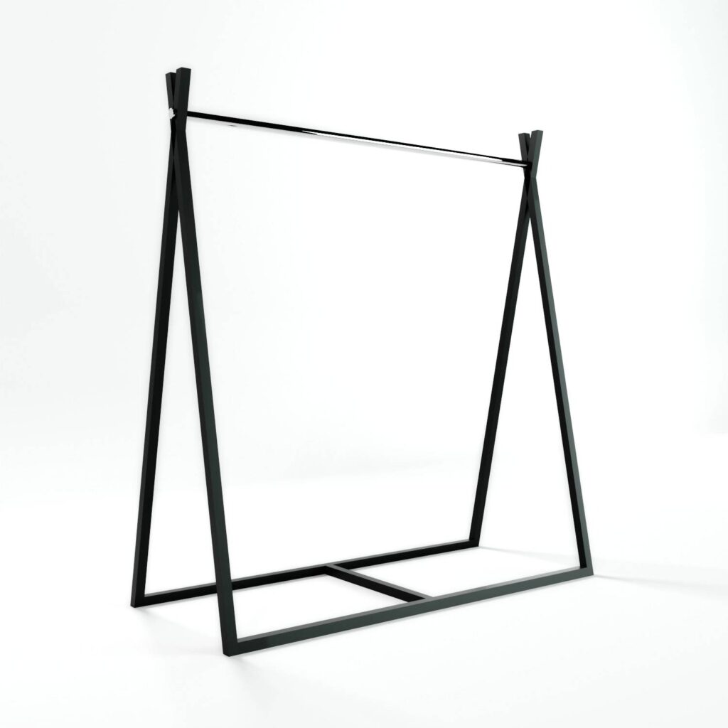Mittelraumständer 130 x 120 x 50  Modell 1024, Farbe wählbar